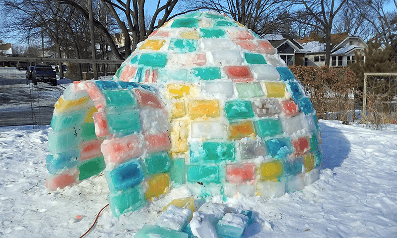 How to Make an Igloo - A Mom's Take